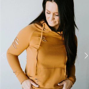 NW Chelsea DeBoer Distressed Hoodie